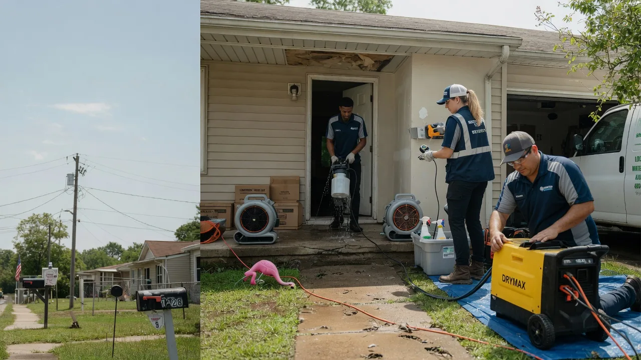 Storm Damage Water Removal in Mankato, KS near me